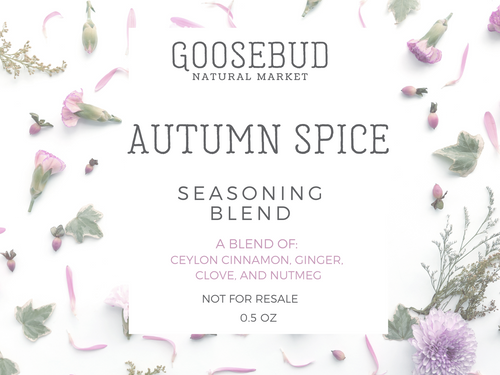 Autumn Spice Seasoning Blend
