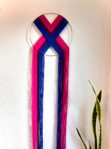 Pride Macramé Heart Weave Wall Hangings. Multiple Designs Available. FREE SHIPPING!!