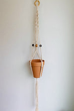 Load image into Gallery viewer, “Nora” Handcrafted Macramé Plant Hanger