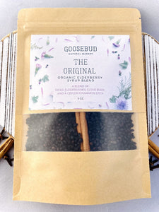 DIY Organic Elderberry Syrup Kits with Compostable Brewing Bag! 7 varieties to choose from!